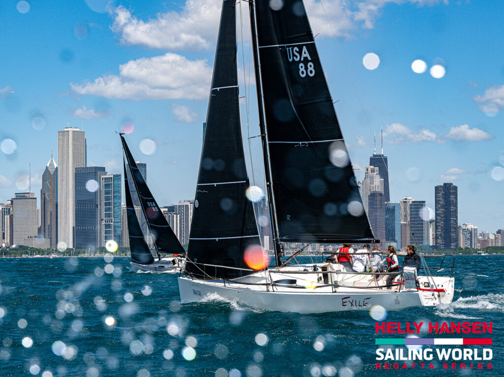 J/88 class at the 2024 Helly Hansen Sailing World Regatta Series, Chicago