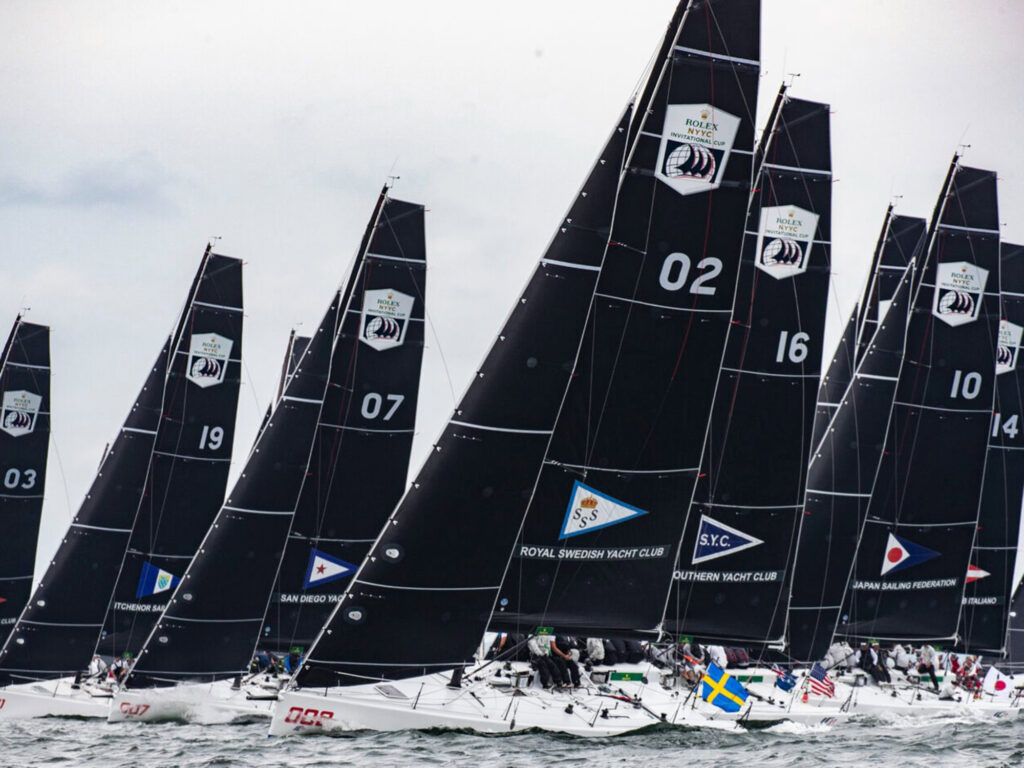 2019 Invitational Cup Regatta fleet of IC37