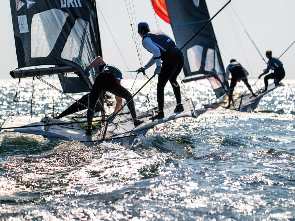 Olympic sailing training event in Miami
