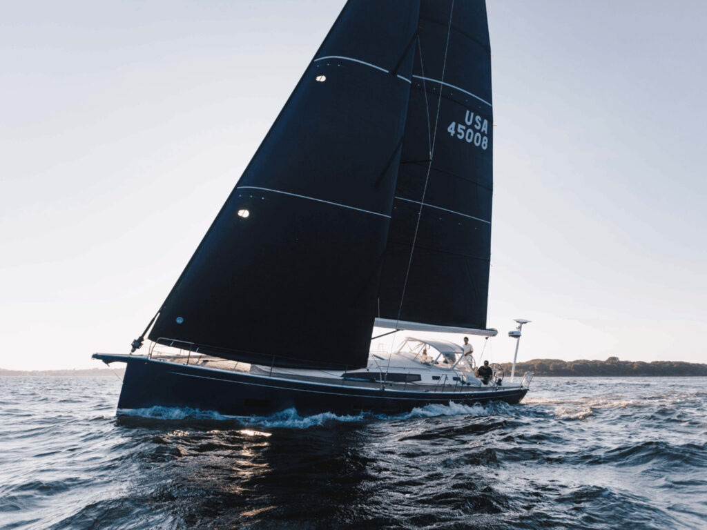 North Sails sailboat