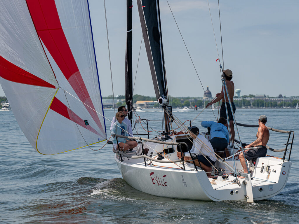 Quantum Sails practice session