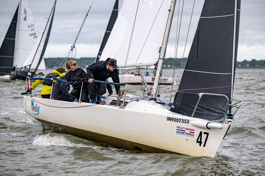 Warren Flannery's J/80 Fiesty