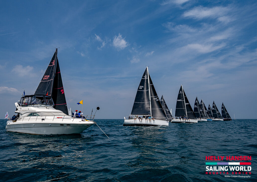 Beneteau 36.7s at the Chicago regatta