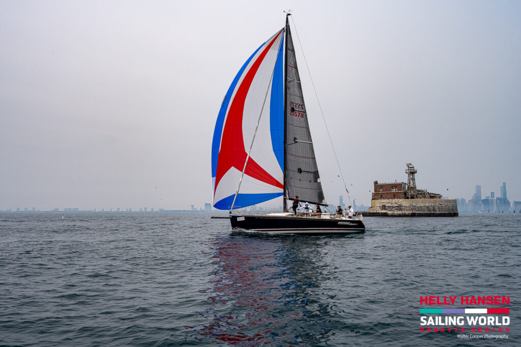 PHRF distance race in Chicago