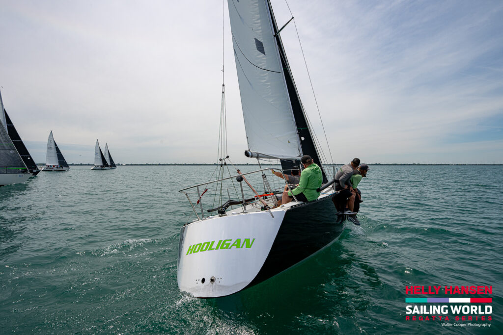 Tartan 10 sailboat fleet in Detroit