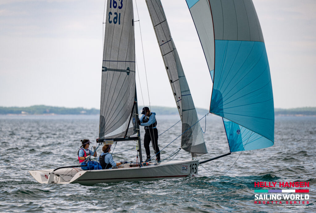 Kaila Pfang, Liz Obermaier and John Ped