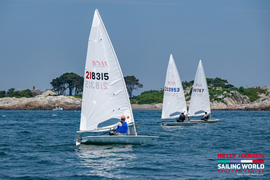 ILCA7 class at Marblehead