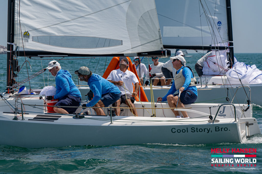 Relative Obscurity sailing at Marblehead
