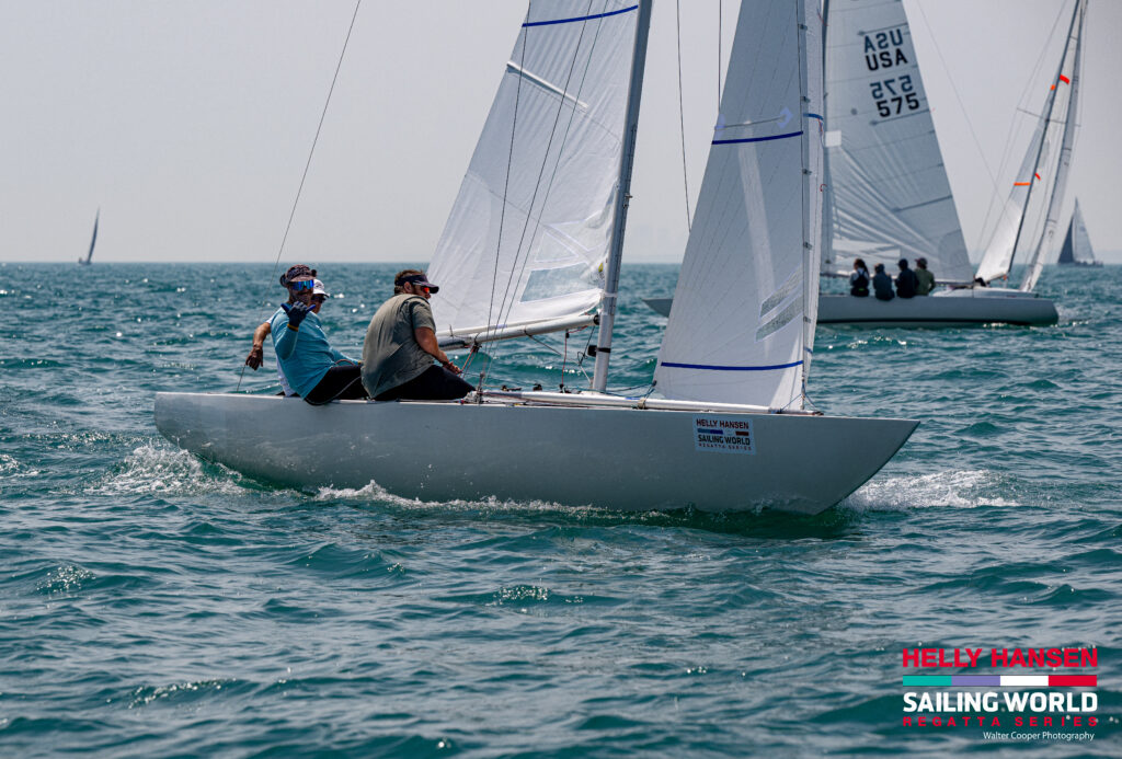 Etchells fleet at Marblehead