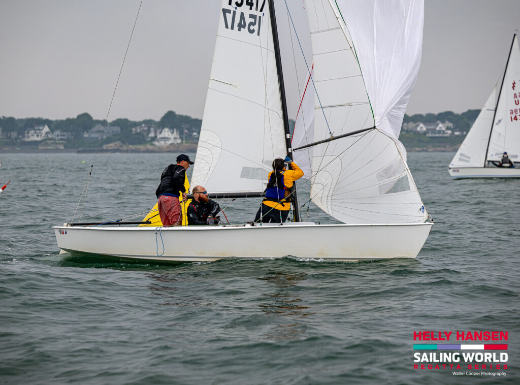 Conner Godfrey, John Ring and Kim Rosell