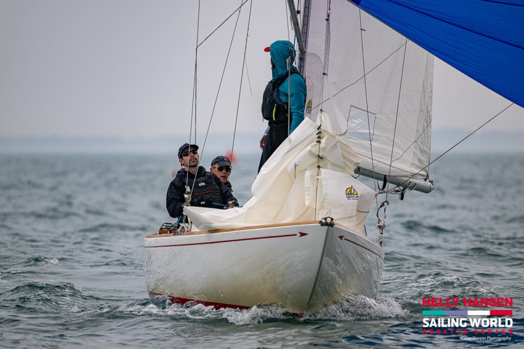 Javelin sailboat at Marblehead