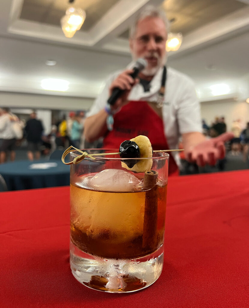 Mark Macke at the 2024 Helly Hansen Sailing World Regatta Series in St. Petersburg