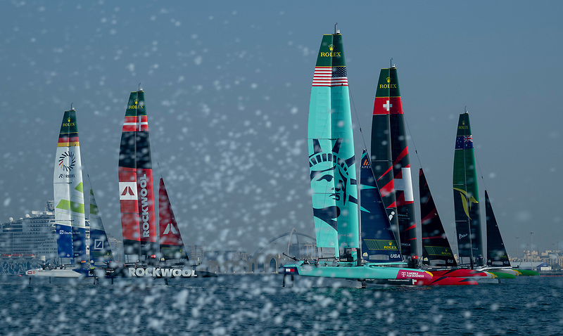 SailGP practice race