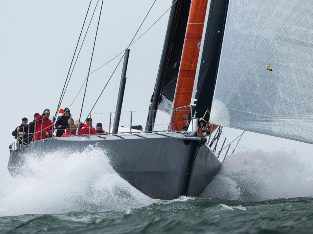 Tschuss 2 in the 2025 Transatlantic Race
