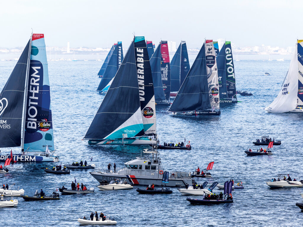 Start of the 2024 Vendée Globe Race