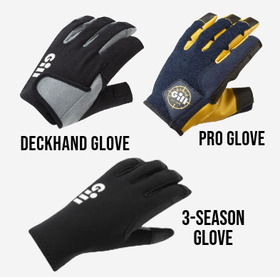 Sailing gloves from Gill